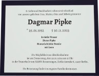eine Anzeige
